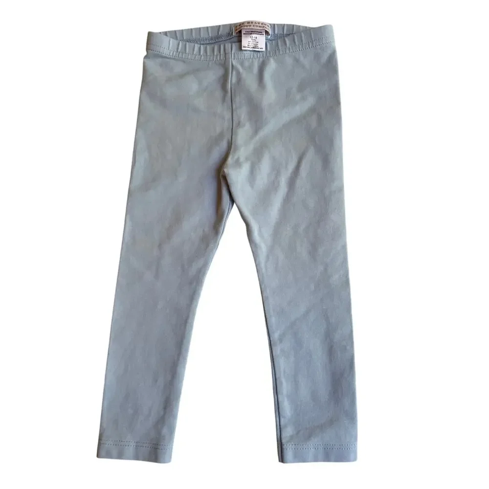 The‎ Beaufort Bonnet Company Light Blue Leggings size 12-18 mo